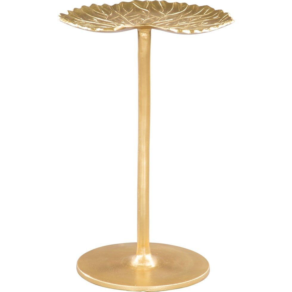 sprout gold side table   