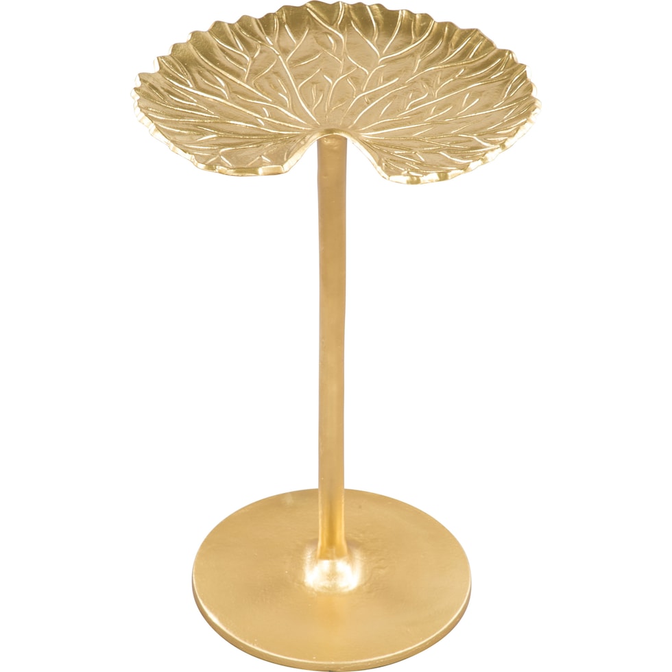 sprout gold side table   