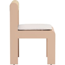 st simmons white outdoor dining chair   