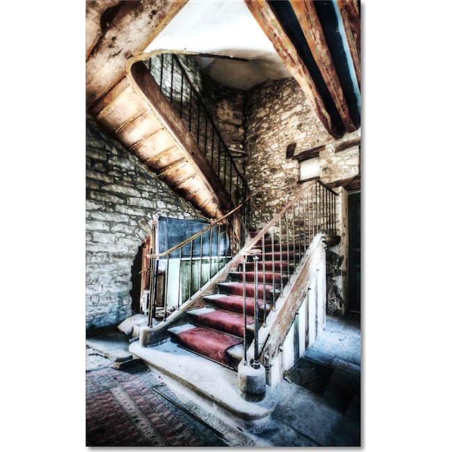 Home Accessories - Stairs on Glass Wall Art