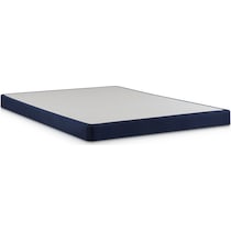 stearns & foster box spring black queen mattress foundation set   