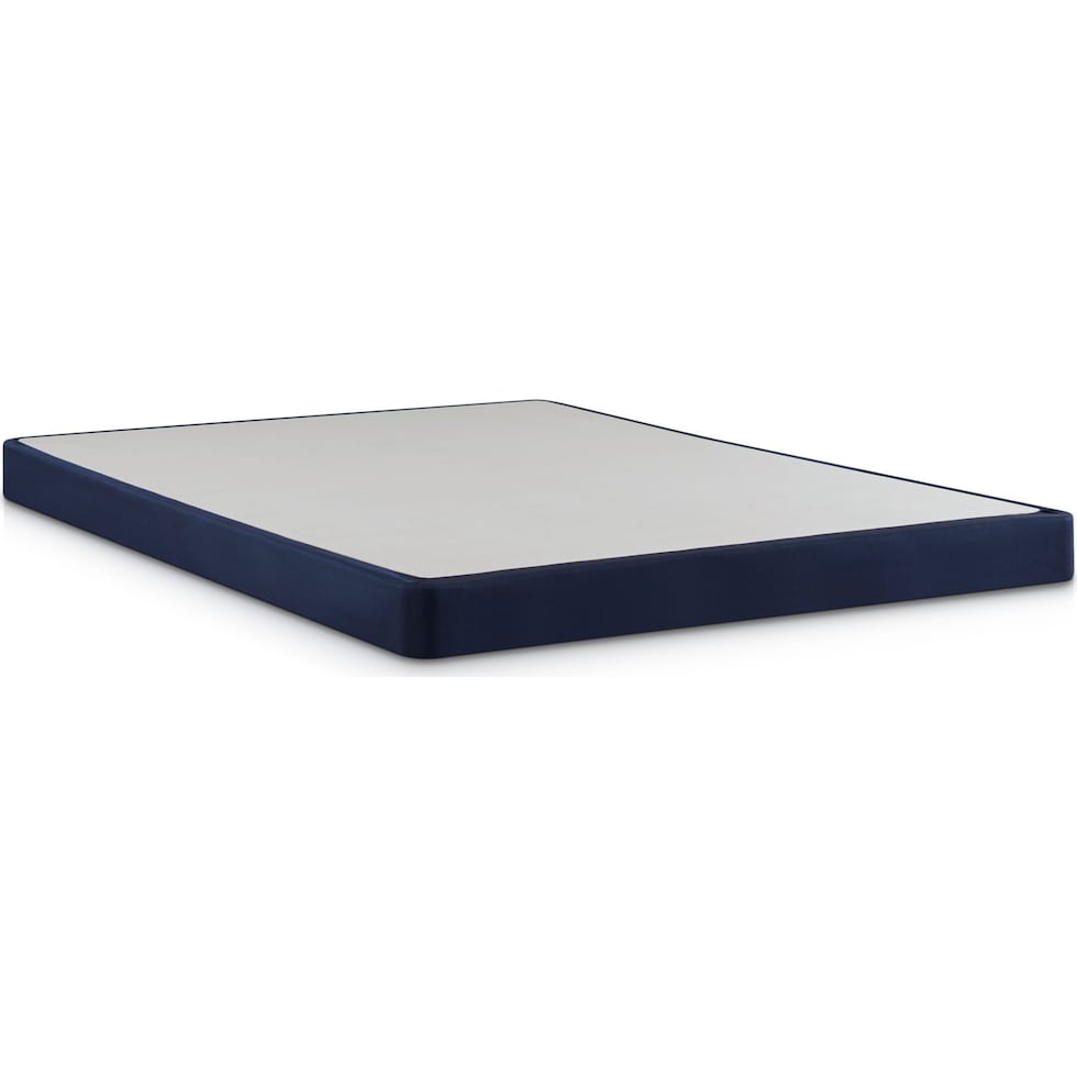 stearns & foster box spring black queen mattress foundation set   