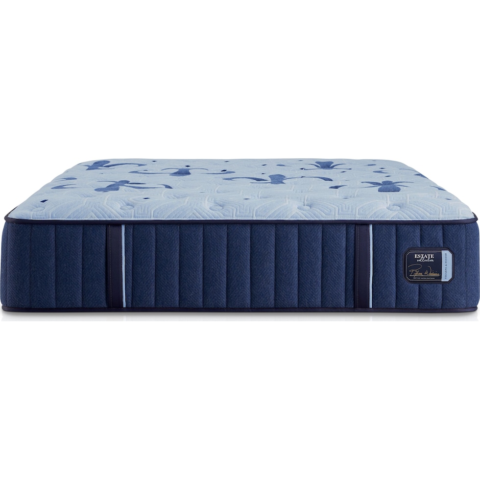 stearns & foster estate blue california king mattress   