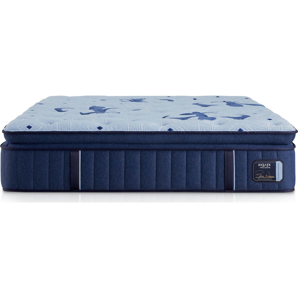 stearns & foster estate blue full mattress   