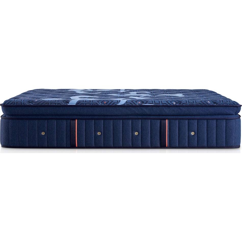 stearns & foster lux estate blue queen mattress   