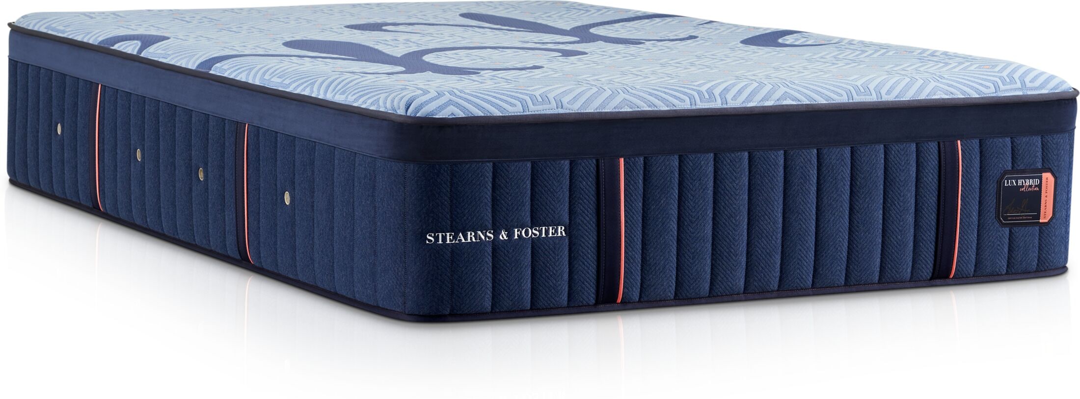 stearns foster hybrid firm queen mattress set