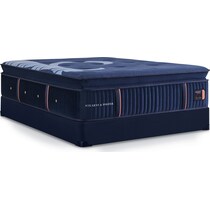 stearns & foster reserve blue california king mattress foundation set   