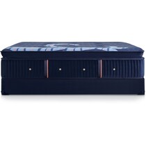 stearns & foster reserve blue california king mattress foundation set   