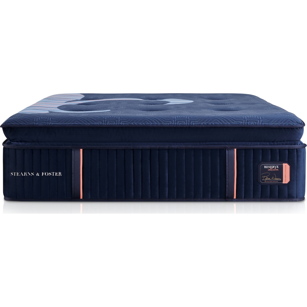 stearns & foster reserve blue split california king mattress   