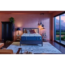 stearns & foster studio blue king mattress   