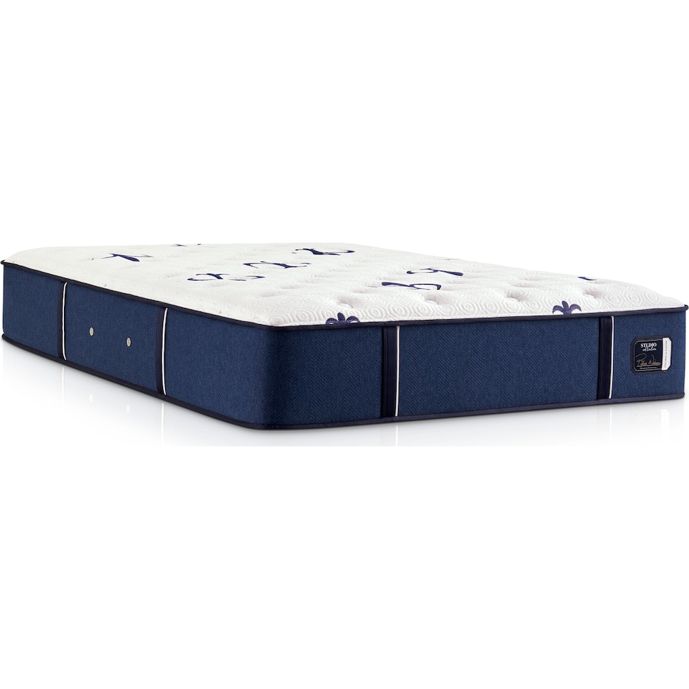 stearns & foster studio blue queen mattress   