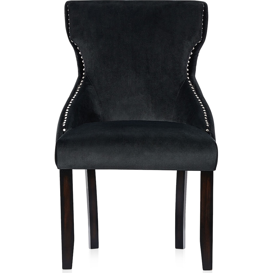 stella black dining chair   