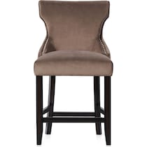stella gray counter height stool   