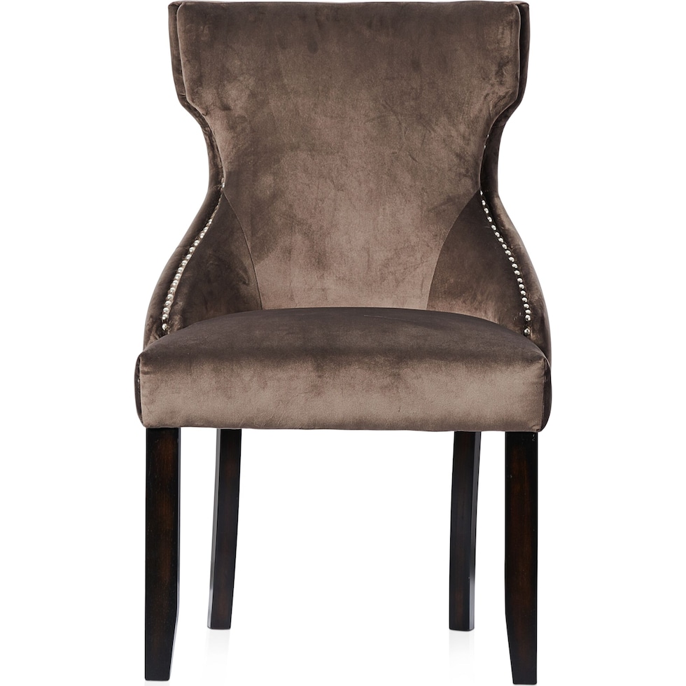 stella gray dining chair   