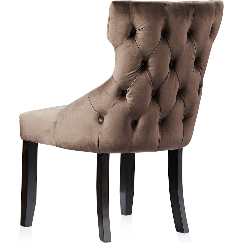 stella gray dining chair   