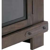 sterling entertainment dark brown entertainment wall unit   
