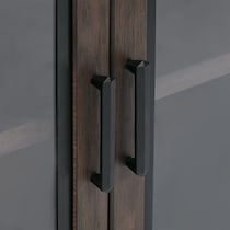 sterling entertainment dark brown entertainment wall unit   