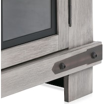 sterling entertainment gray tv stand   