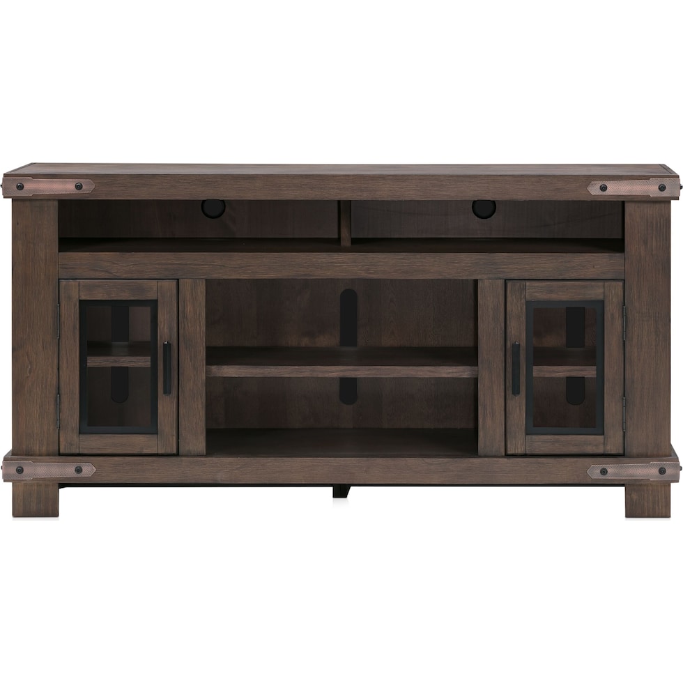 sterling dark brown tv stand   