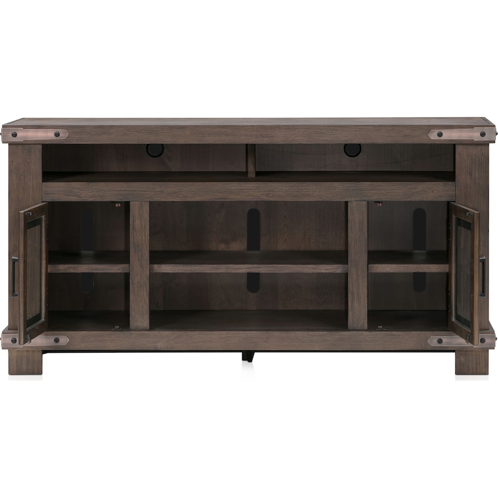 sterling dark brown tv stand   