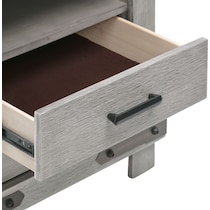 sterling gray end table   