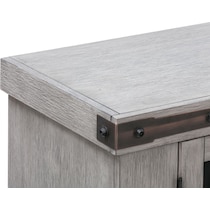 sterling gray fireplace tv stand   