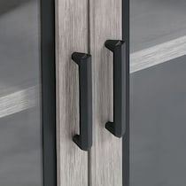 sterling gray fireplace tv stand   