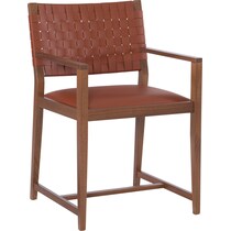 stevie dark brown chair   