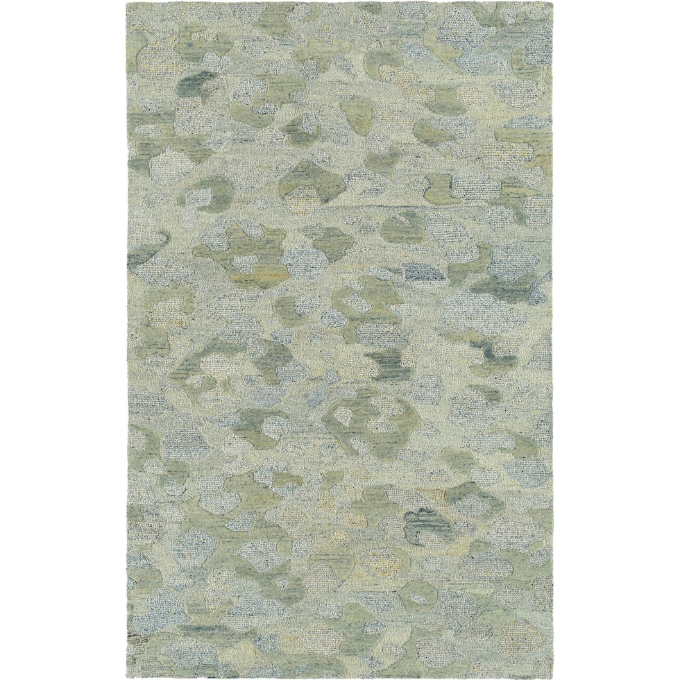 stones blue area rug  x    