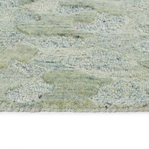 stones blue area rug  x    