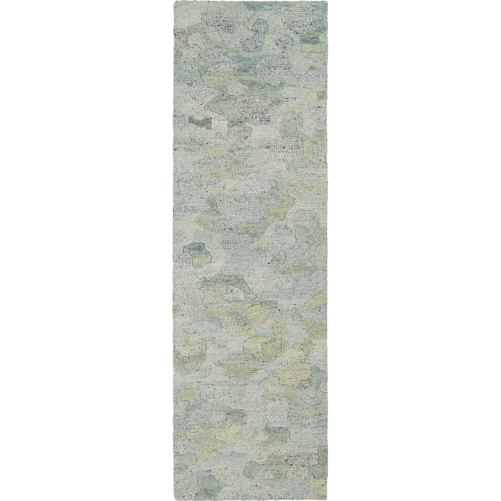 stones blue rug   