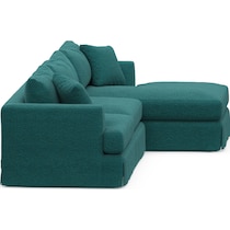 storey blue sectional   