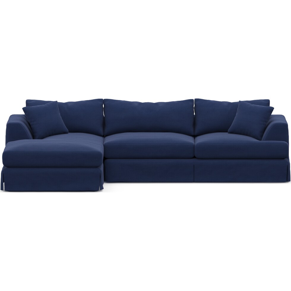 storey blue sectional   