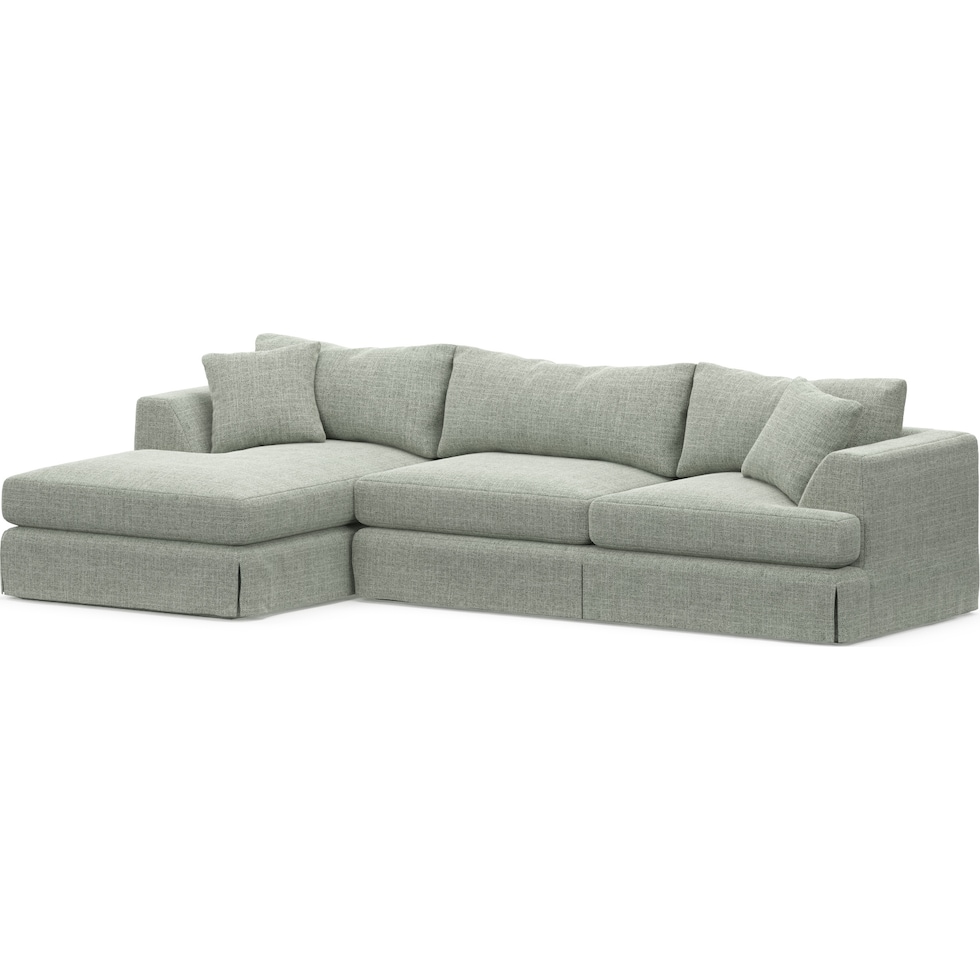 storey blue sectional   