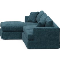 storey blue sectional   