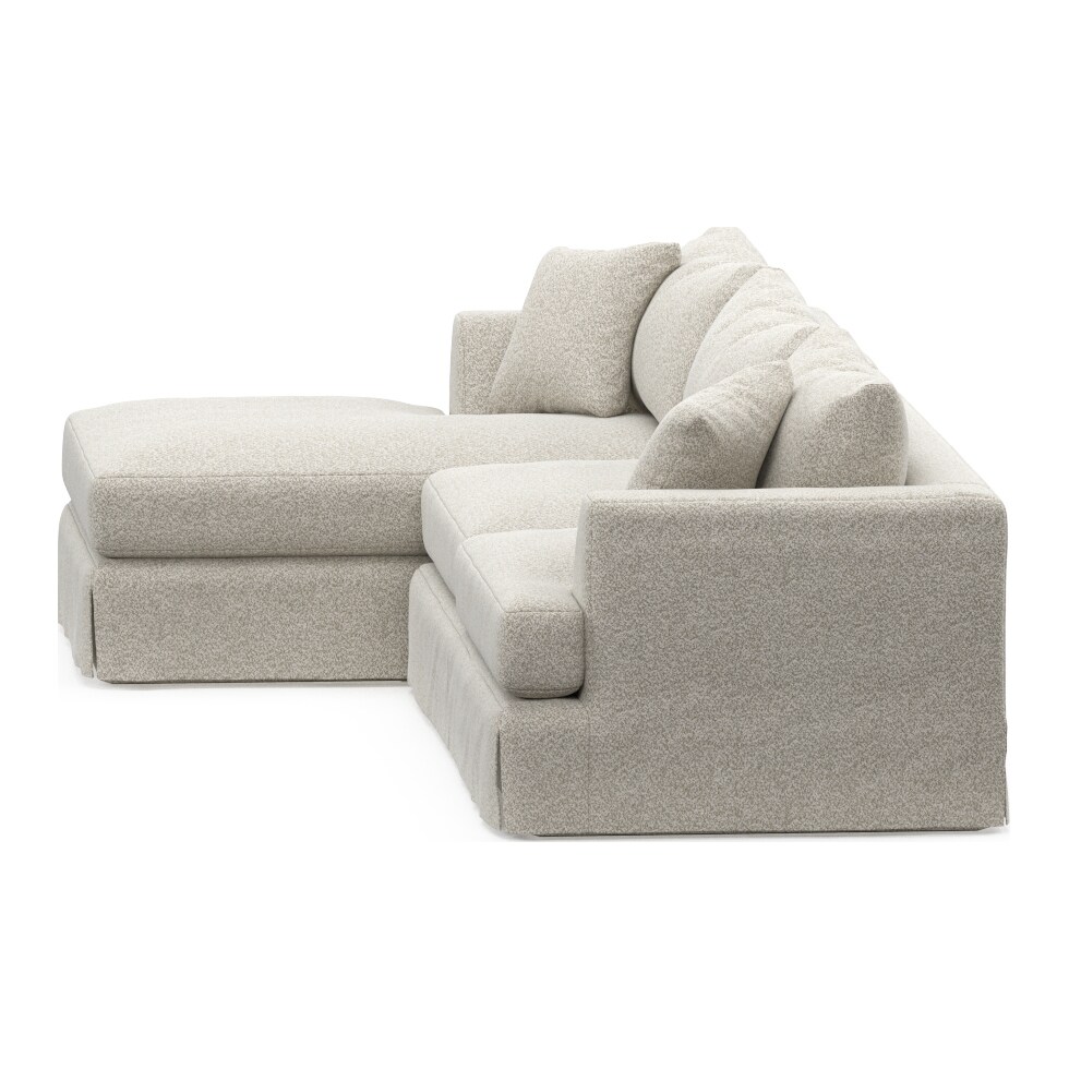 storey gray sectional   