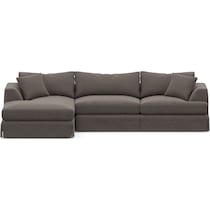 storey gray sectional   
