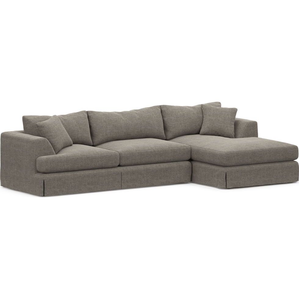 storey gray sectional   