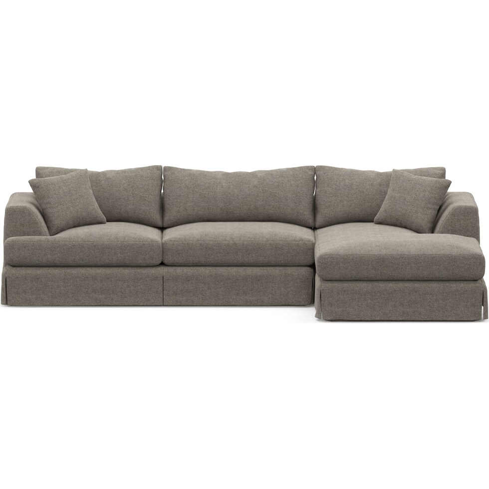 storey gray sectional   