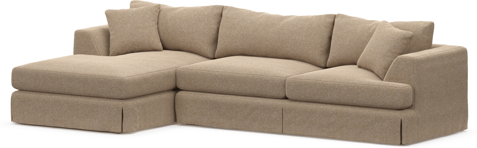 Storey Hybrid Comfort EcoPerformance 2Piece Sectional with Left