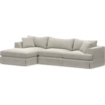 storey light brown sectional   