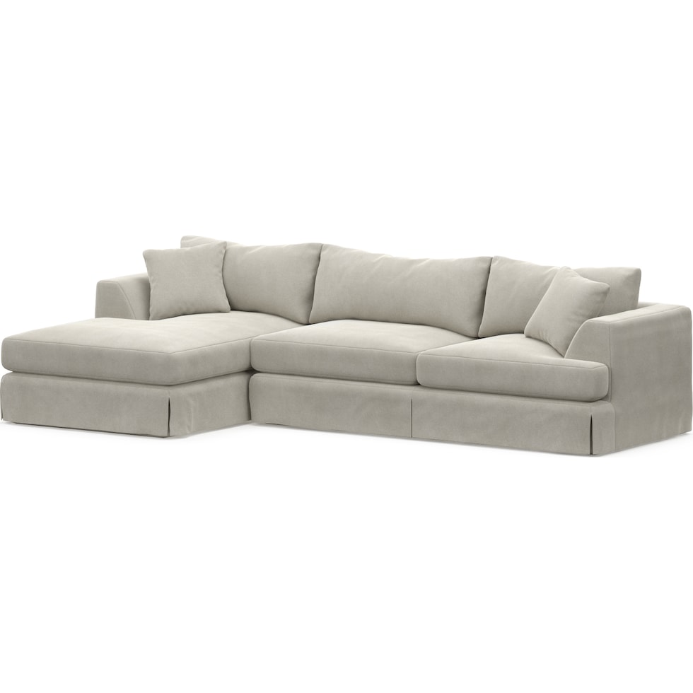 storey light brown sectional   