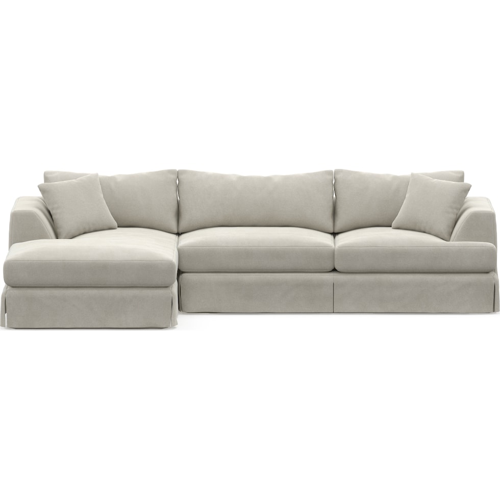 storey light brown sectional   