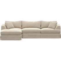 storey white sectional   