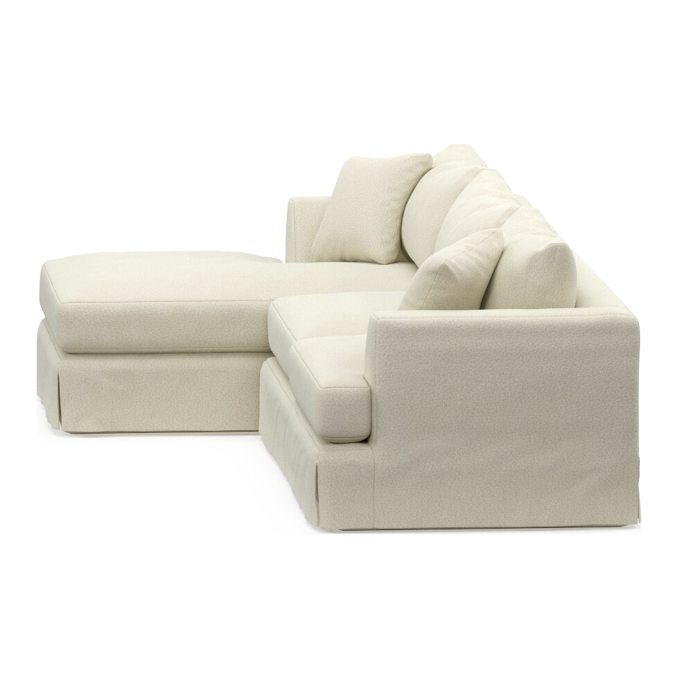 storey white sectional   