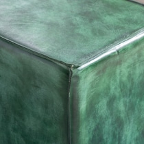 stowe green ottoman   