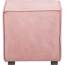 stowe pink ottoman   