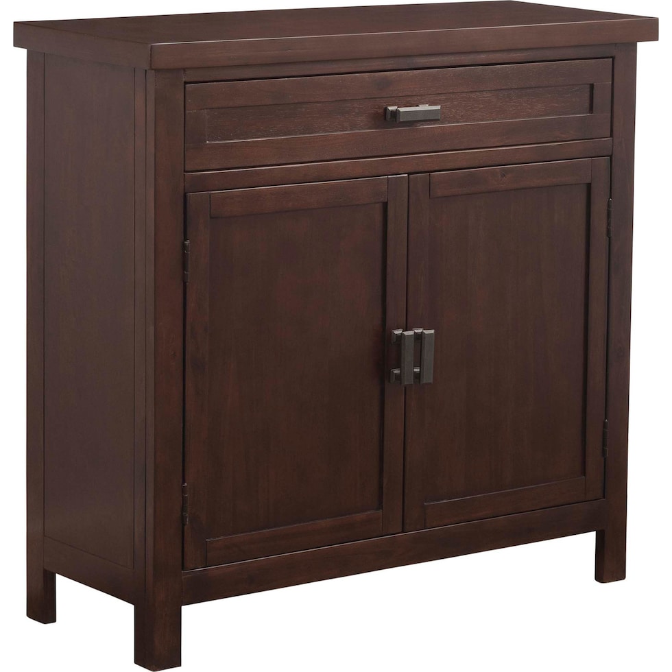 strato dark brown accent chest   