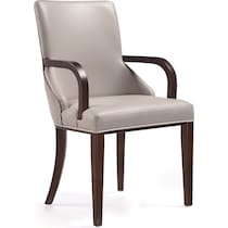 strato gray arm chair   