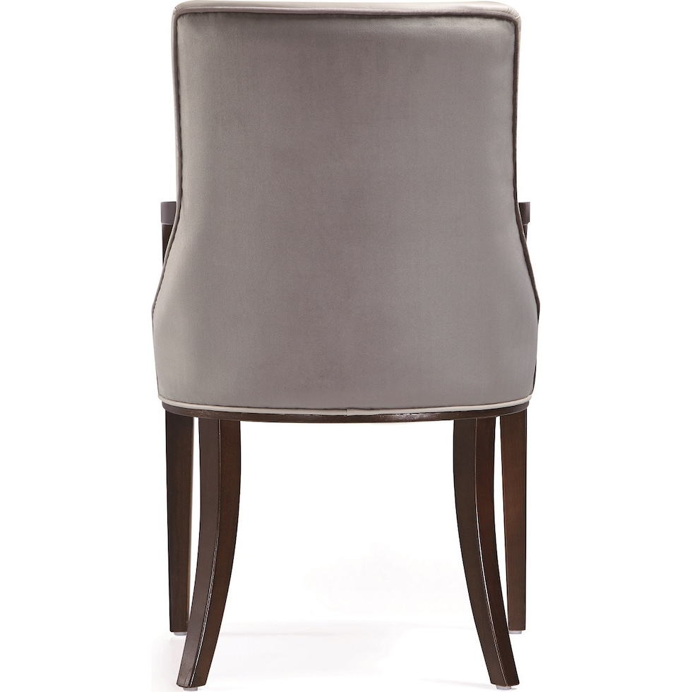 strato gray arm chair   